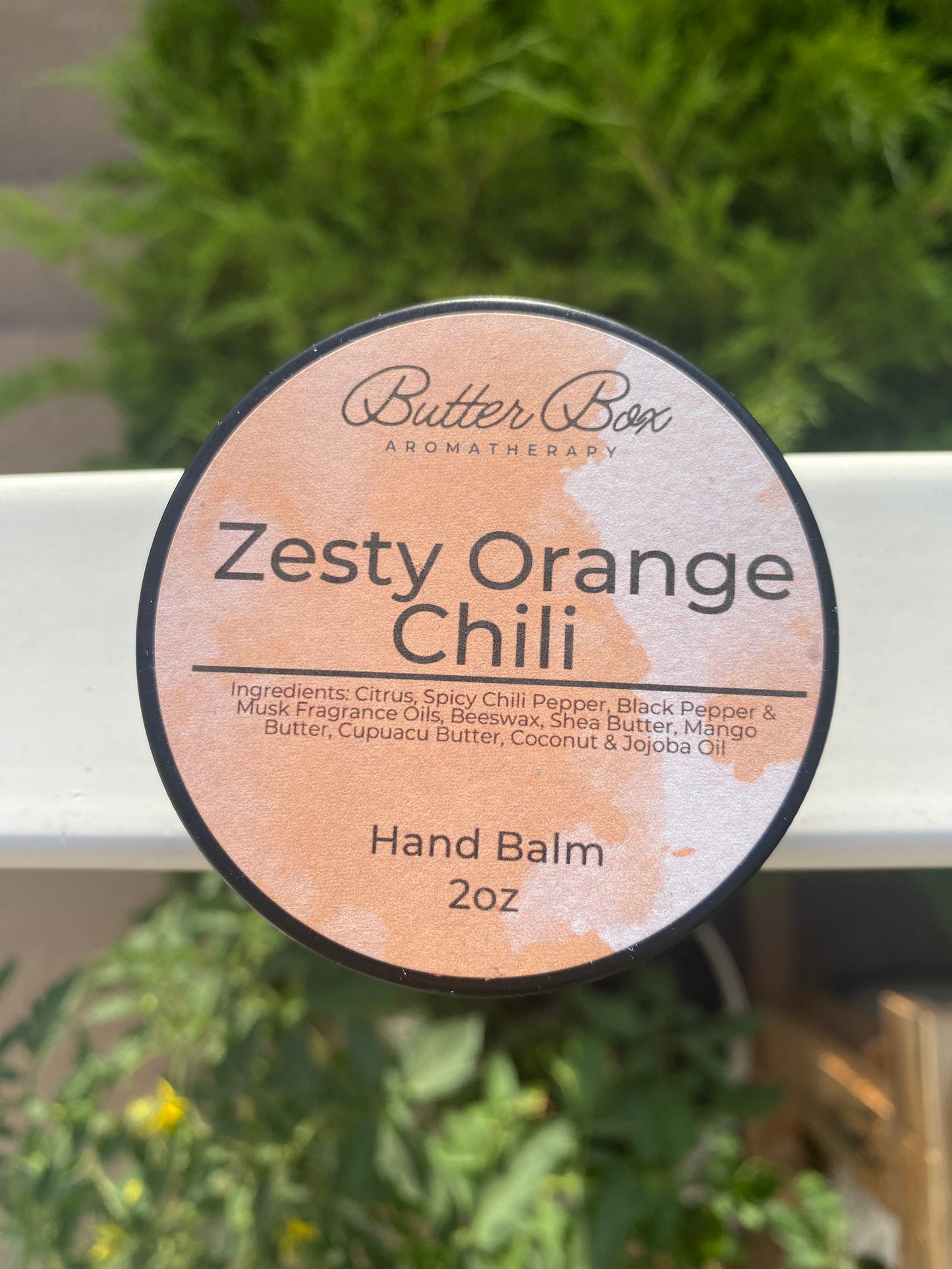 Zesty Orange Chili Hand Balm