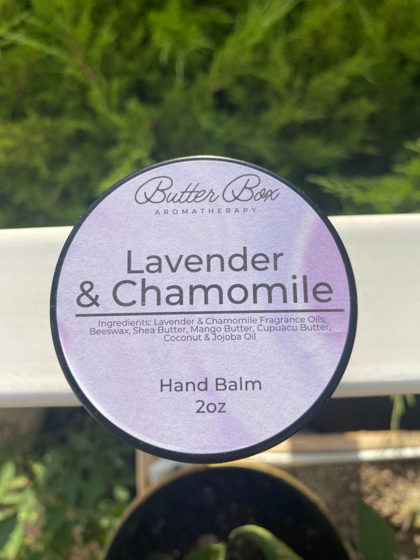 Baume pour les mains à la lavande et à la camomille