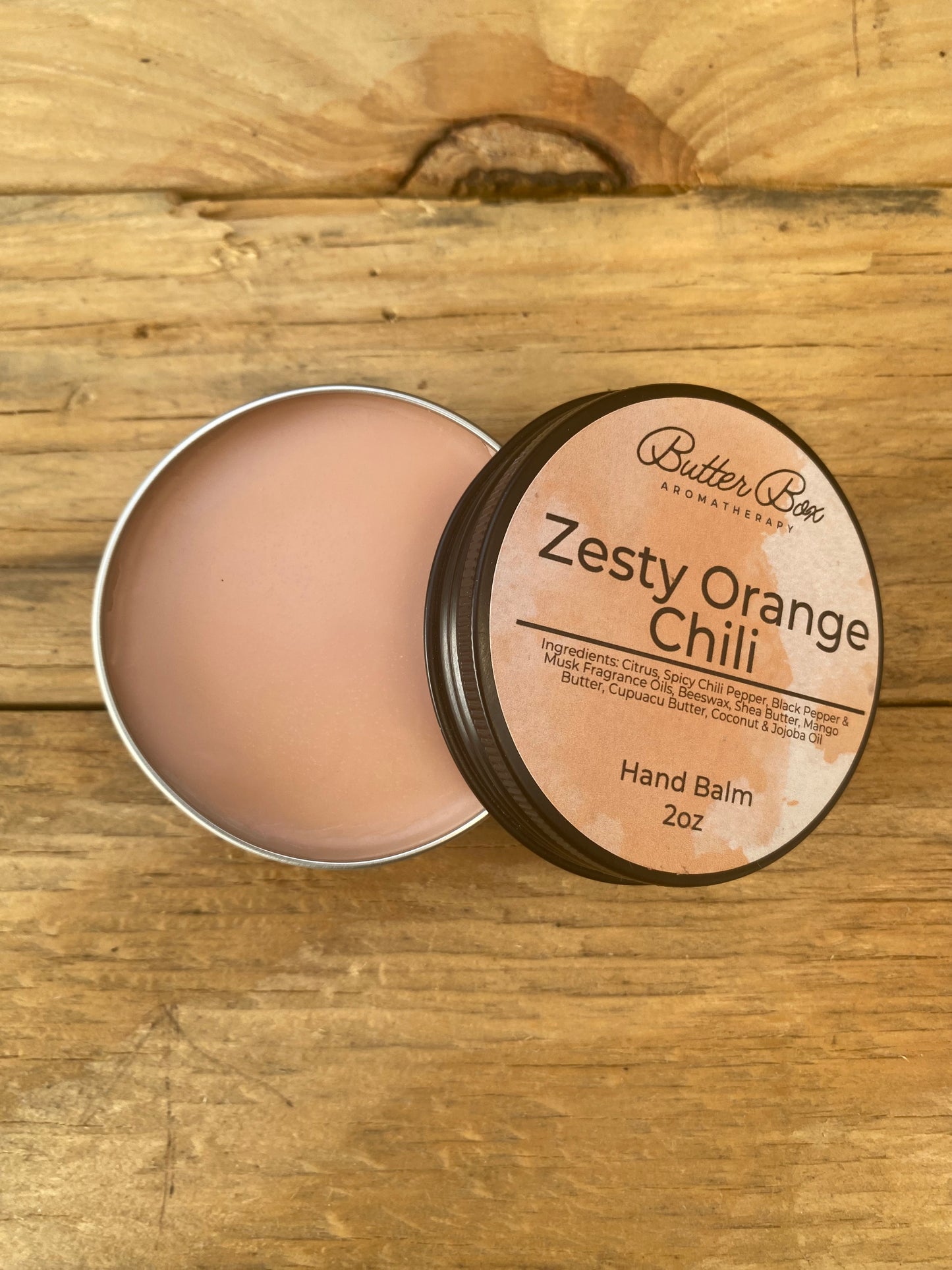 Zesty Orange Chili Hand Balm