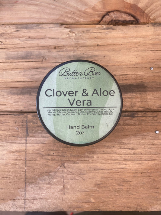 Baume pour les mains Trèfle et Aloe Vera