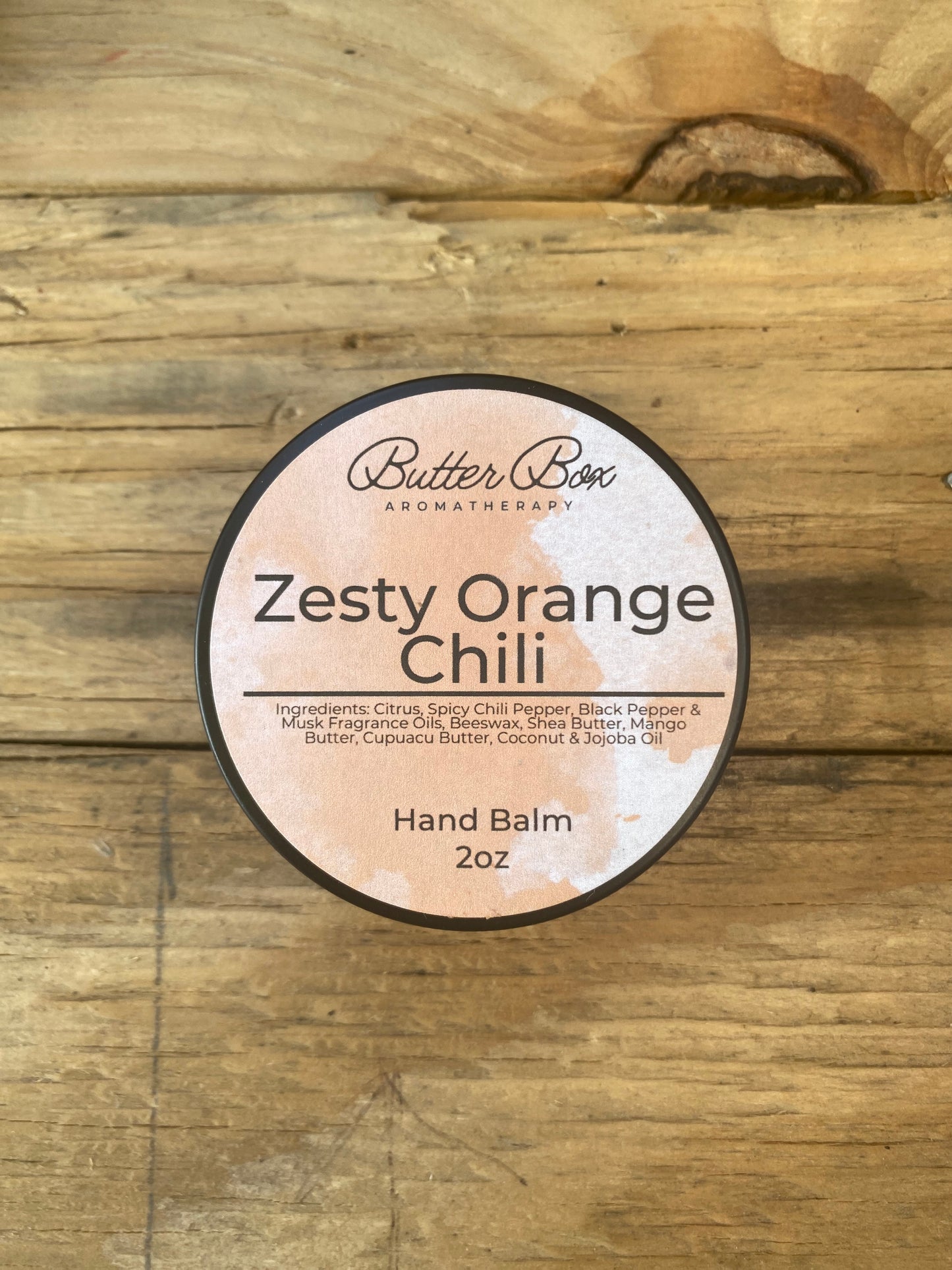 Zesty Orange Chili Hand Balm