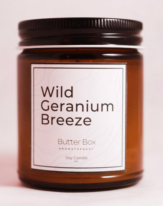 Wild Geranium Breeze Candle Jar