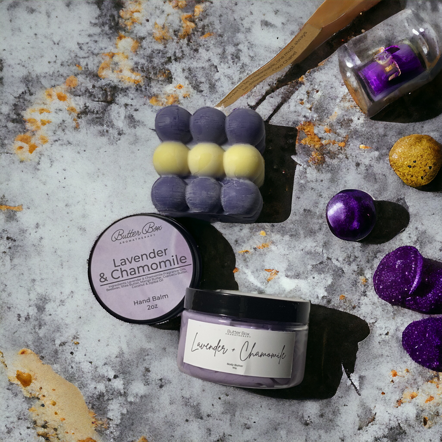 Lavender & Chamomile Spa Trio